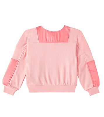 Malissa cotton jersey half-zip sweatshirt | Molo