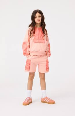 Malissa cotton jersey half-zip sweatshirt | Molo
