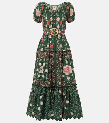 Robe longue en coton à fleurs | Farm Rio