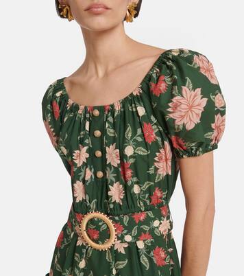 Robe longue en coton à fleurs | Farm Rio