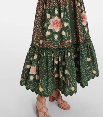 Robe longue en coton à fleurs | Farm Rio