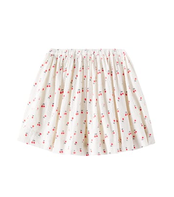 Jupe Suzon en coton à fleurs | Bonpoint