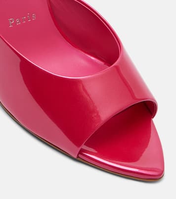 Miss Z 100 patent leather mules | Christian Louboutin
