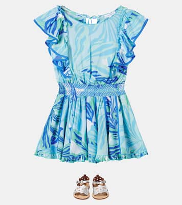 Kikka printed dress | Poupette St Barth Kids