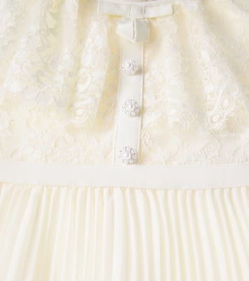 Kleid aus Chiffon und Spitze | Self-Portrait Kids