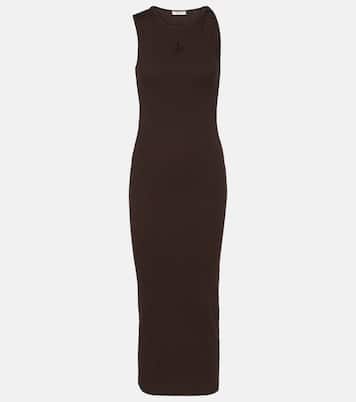 Besticktes Maxikleid aus Baumwolle | JW Anderson