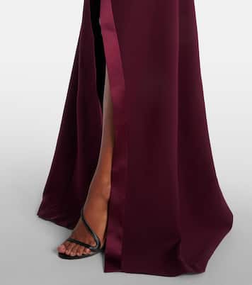 Robe longue Nefertiti en crêpe | The New Arrivals Ilkyaz Ozel