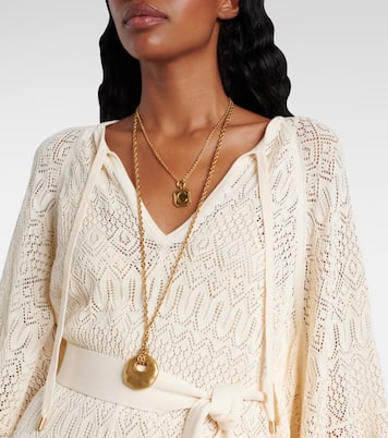 Coco gathered lace minidress | Zimmermann