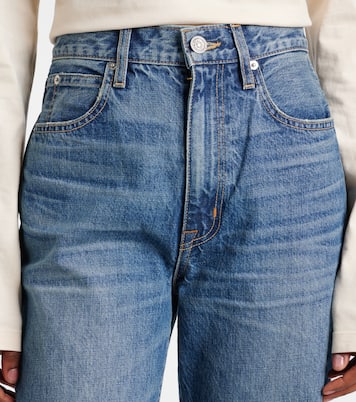 High-Rise Straight Jeans London Turn Up | Slvrlake