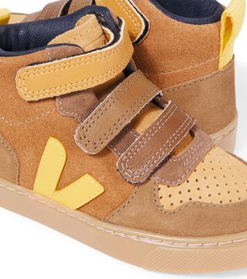 V-10 suede high-top sneakers | Veja Kids