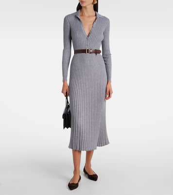 Ballerinas Hoop aus Veloursleder | Aquazzura