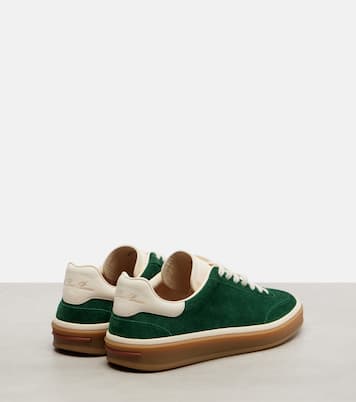 Sneakers Tennis Walk aus Veloursleder | Loro Piana