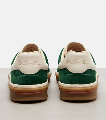 Sneakers Tennis Walk aus Veloursleder | Loro Piana