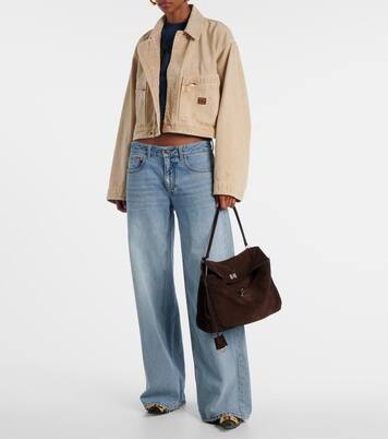 Rodeo Medium suede tote bag | Balenciaga