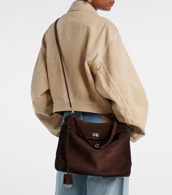 Rodeo Medium suede tote bag | Balenciaga