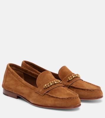 Penny suede loafers | Veronica Beard