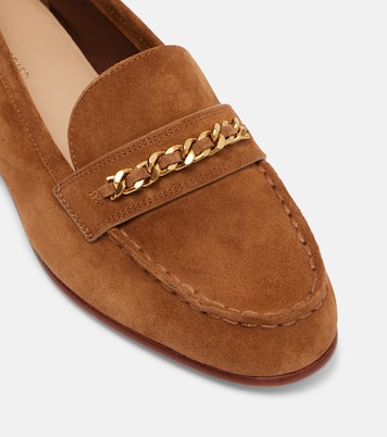 Penny suede loafers | Veronica Beard