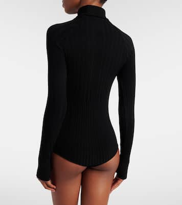 Body en jersey de laine mélangée | Perfect Moment