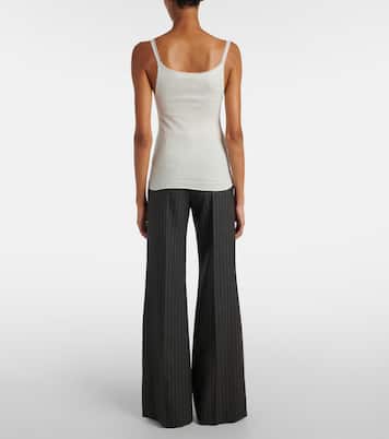 Top aus Baumwolle mit Spitze | Chloé