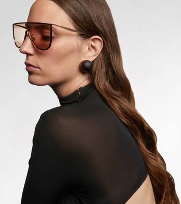 Shield sunglasses | Alaïa
