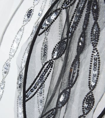 Verzierte Flügel Fallen Light aus Tüll | Tutu Du Monde