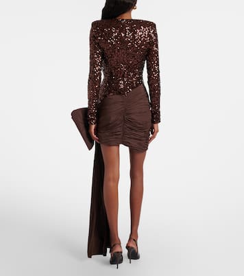 Minikleid mit Pailletten | Rotate