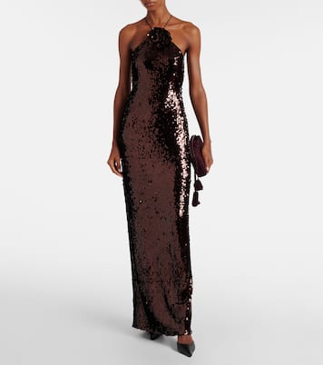 Robe mit Pailletten | Magda Butrym