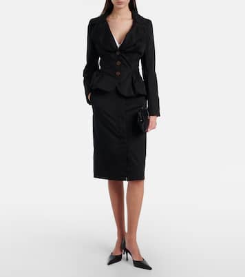 Trouser cotton-blend pencil skirt | Vivienne Westwood