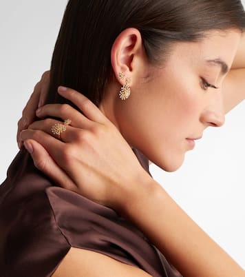 Boucles d’oreilles Burst en or 14 ct et diamants | Sydney Evan