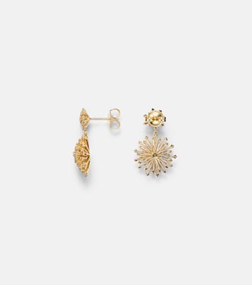 Boucles d’oreilles Burst en or 14 ct et diamants | Sydney Evan