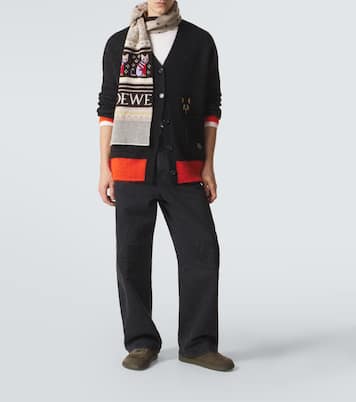 x Louis Wain كارديغان من الموهير المخلوط | Loewe