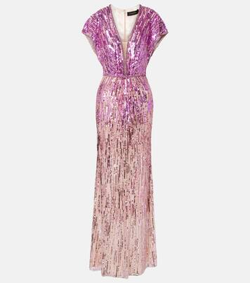 Dusk sequined gown | Jenny Packham