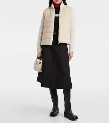 Cardigan mit Teddyfleece | Moncler