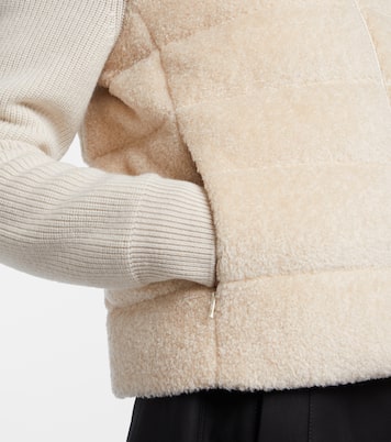Cardigan mit Teddyfleece | Moncler