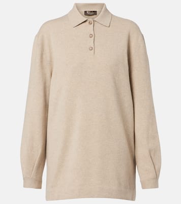 Classic cashmere polo sweater | Loro Piana