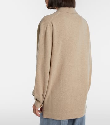 Classic cashmere polo sweater | Loro Piana