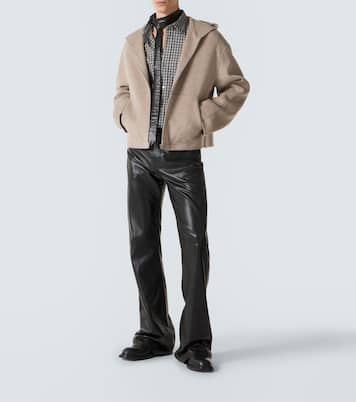 Pantalon flare en cuir | Acne Studios