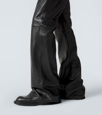 Pantalon flare en cuir | Acne Studios