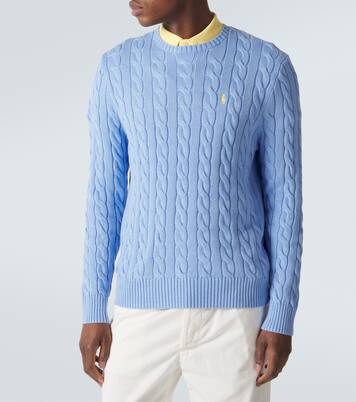 绞花针织棉质毛衣 | Polo Ralph Lauren
