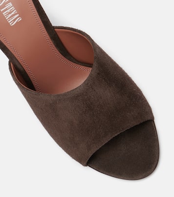 Nina 105 suede mules | Paris Texas