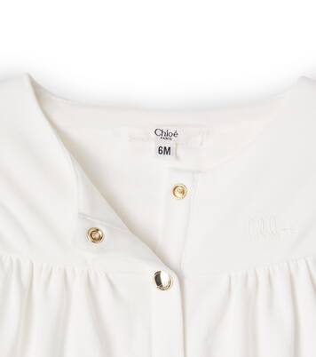 Baby cotton playsuit | Chloé Kids