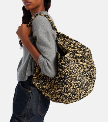 Tote Bag Lotus Medium aus Raffiabast | Khaite