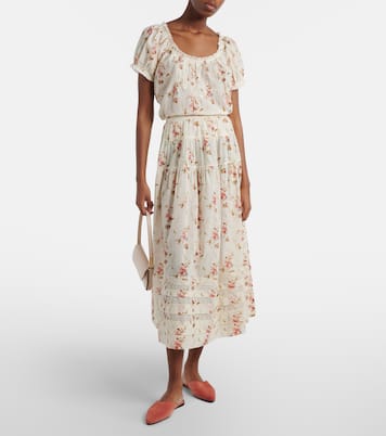 Maxirock Marie aus Baumwolle | Dôen