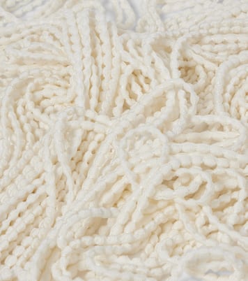 Beaded fringed scarf | Alaïa