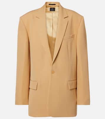 Blazer oversize in lana | Wardrobe.NYC