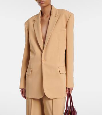 Blazer oversize in lana | Wardrobe.NYC