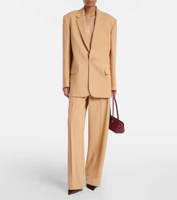 Blazer oversize in lana | Wardrobe.NYC