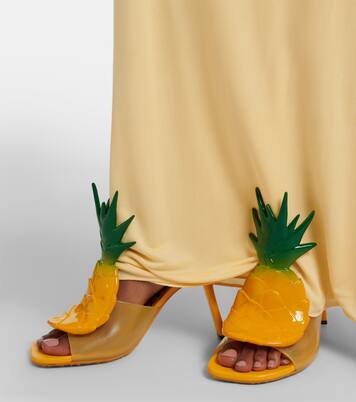 Paula's Ibiza Petal PVC mules | Loewe