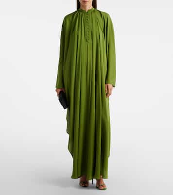 Draped silk georgette kaftan  | Tom Ford