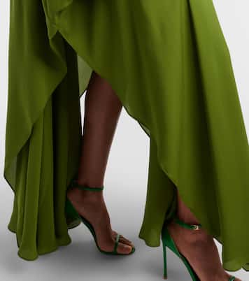Draped silk georgette kaftan  | Tom Ford